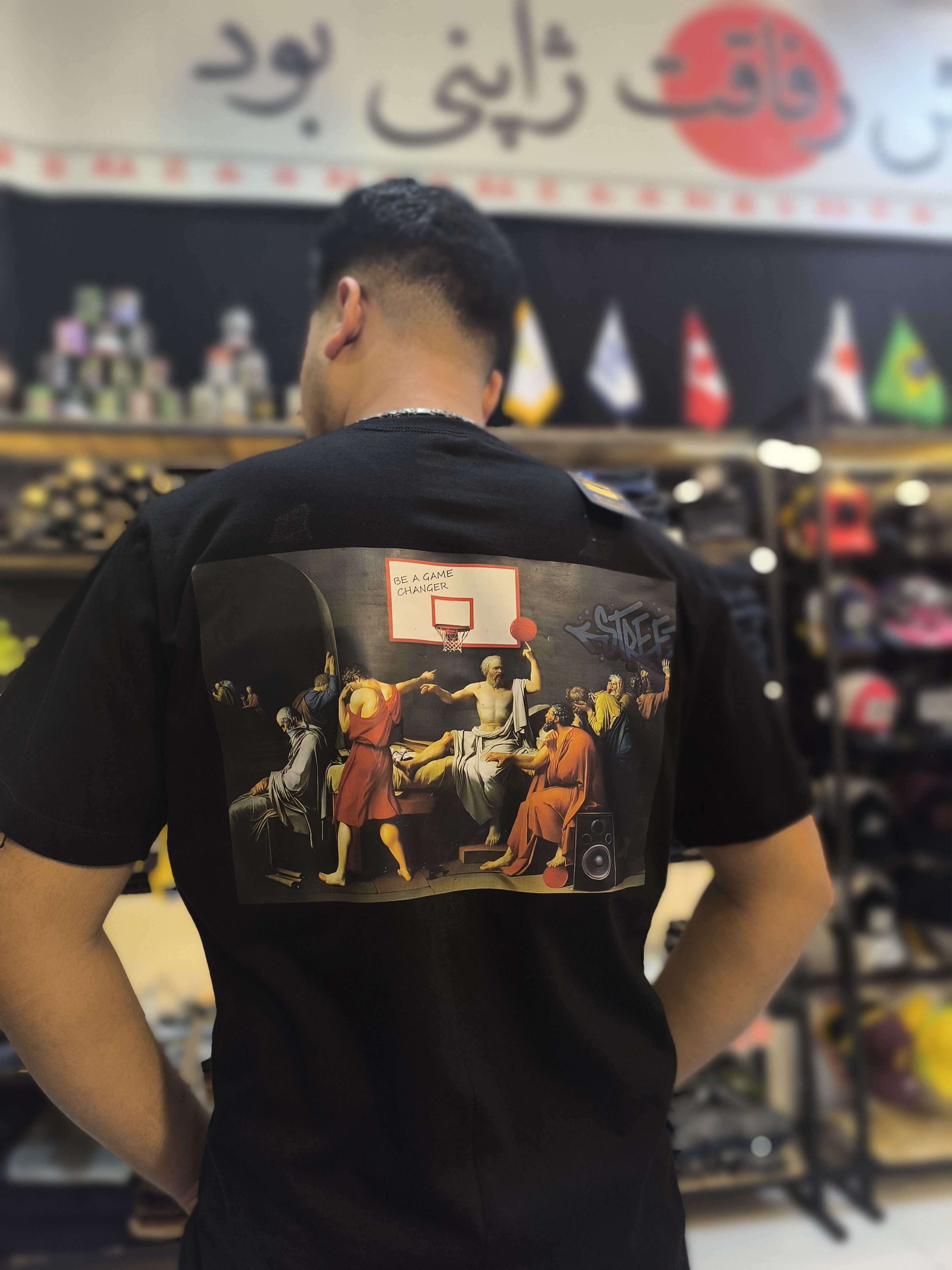 تیشرت طرح یونان